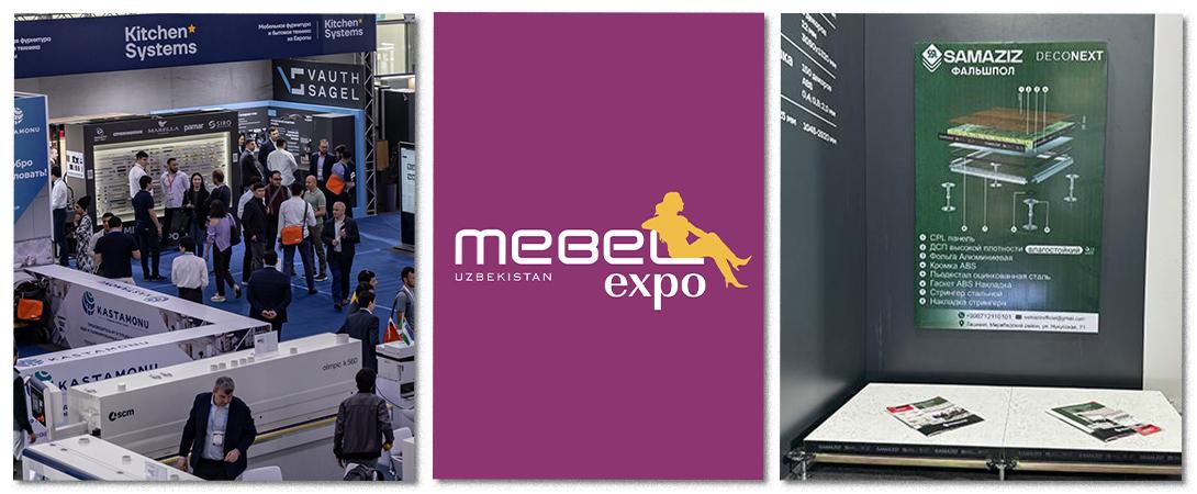 Eng zamonaviy falshpollar ishlab chiqaruvchisi SAMAZIZ  #MebelExpo Uzbekistan 2024”  da 